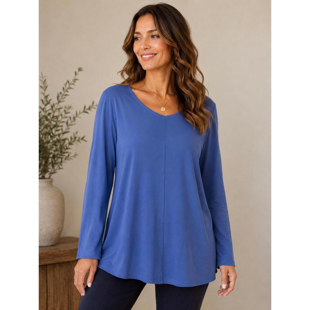 NEW TOOFAN modal top in royal